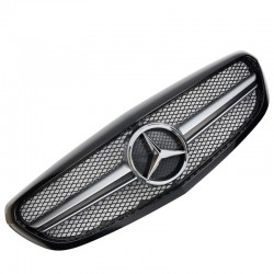 Εμπρόσθια μάσκα AMG look για Mercedes-Benz C-Class (W205)